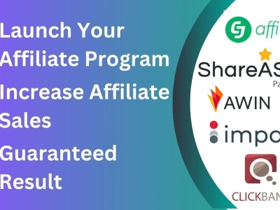 You will get Shareasale, CJ Affiliate, Awin, Impact Merchant Account (Set Up and Manage)