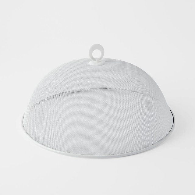 Domed Food Cover - White