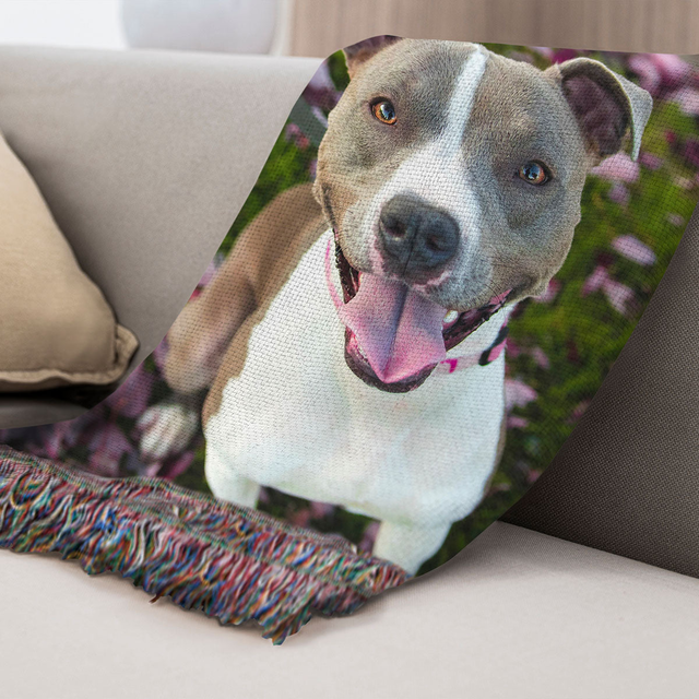 60" x 80" Woven Personalized Blankets