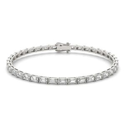 Emerald Couture East-West Classic Tennis Bracelet