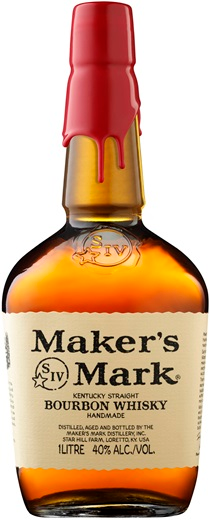Makers Mark Kentucky Straight Bourbon Whisky 1L