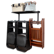 G-Chair + Shelf | Adjustable Wall Storage System | Holds 300 lbs