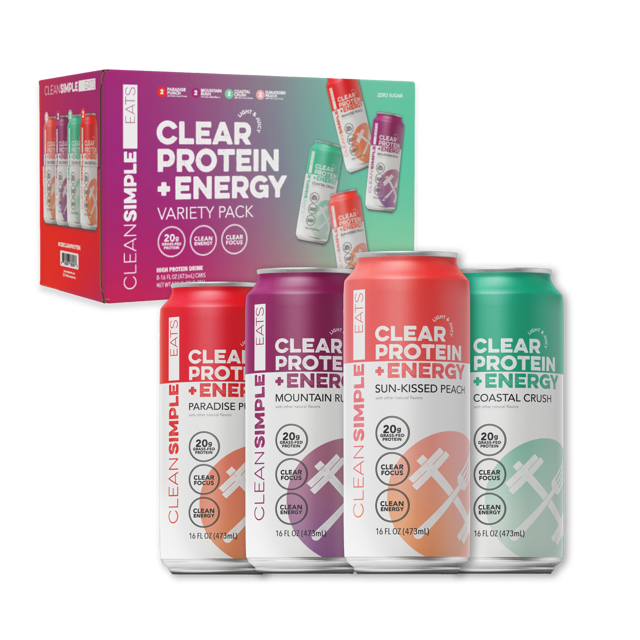 Clear Protein + Energy: Variety (8 Serving)