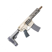 Q, LLC. Sugar Weasel .300 BLK 7" 1:5" Gray Pistol w/Brace SW-300BLK-7IN-PISTOL
