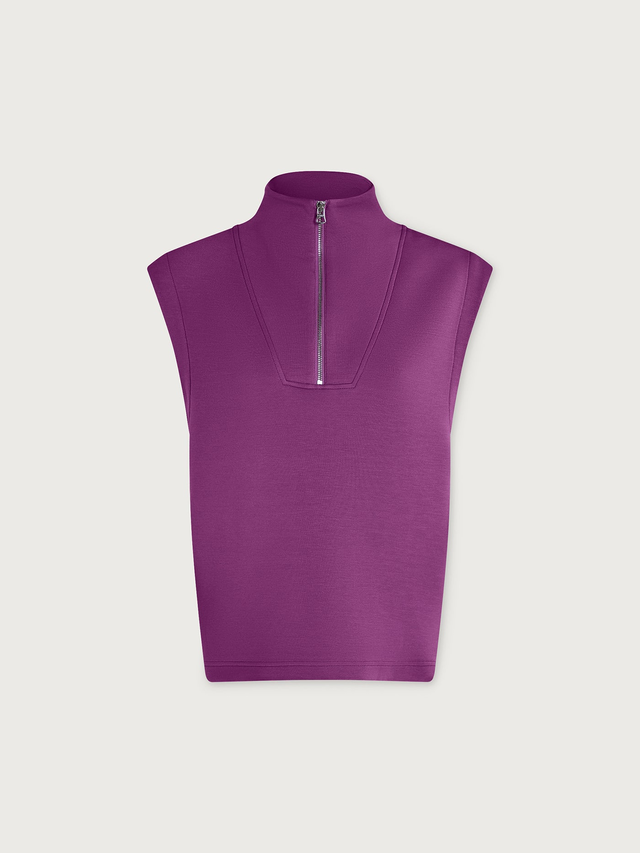 Magnolia Half Zip Tank 2.0