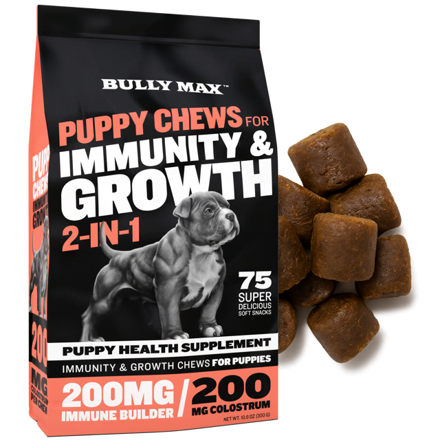 Bully Max Puppy Chews for Immunity & Growth