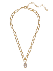 Nia Oval Pendant Necklace - 4NFJ18BGCRY