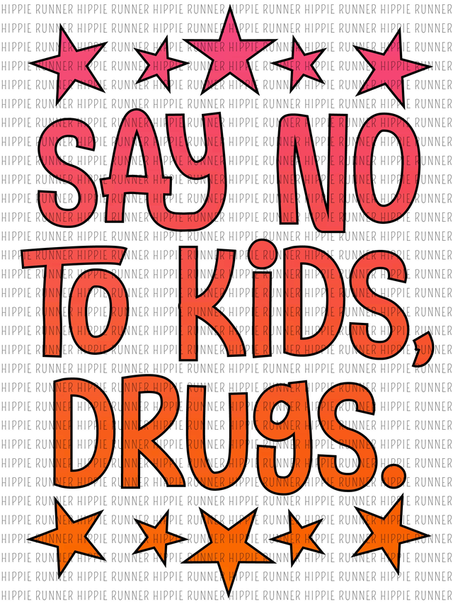 Say No - PNG Digital Download