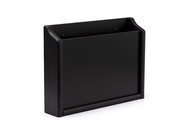 15” Wide Hanging File Holder, Wooden Single Pocket, Wall Mount, HIPAA Compliant