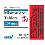 Misoprostol Tablets 200 mcg 60 Tablets (RX)