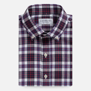 The Navy Blue Briar Madras Plaid Custom Shirt