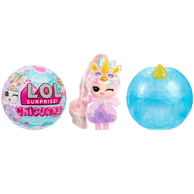 LOL Surprise Unicorns Tots Make-Your-Own Unicorn Doll with 7 Surprises