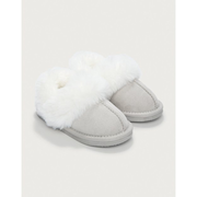 Faux Suede & Fur Mule Slippers | Children's Pyjamas | The White Co...