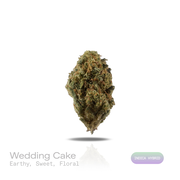 THC-A Flower - Wedding Cake (Indoor) (Indica Hybrid)