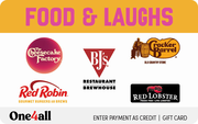 One4all Food & Laughs Gift Card