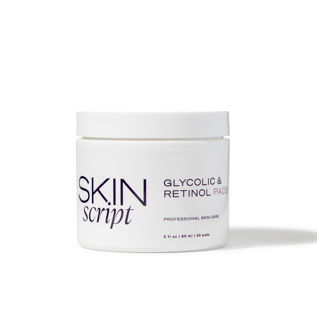 Skin Script Glycolic and Retinol Pads