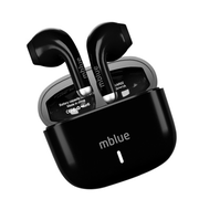 mblue AR02 True Wireless Earphone BT V5.4 Noise Cancelling Half-In-Ear Headset