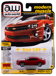 Auto World 2010 Chevrolet Camaro RS (Victory Red) 1:64 Diecast