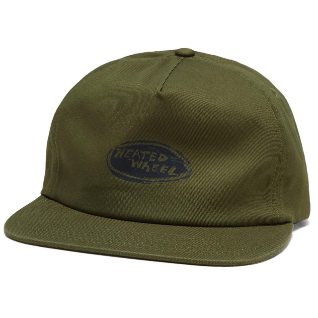 The Heated Wheel Oval Unstructured Hat - Army Green