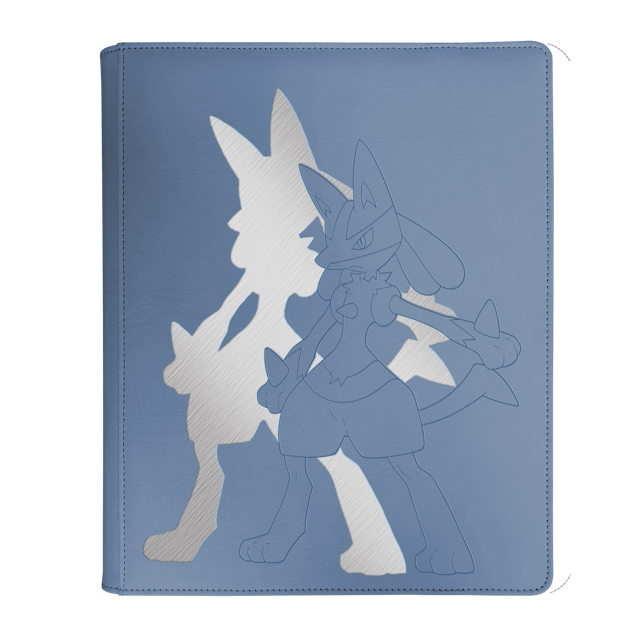 Elite Series Lucario 9-Pocket Zippered PRO-Binder for Pokémon
