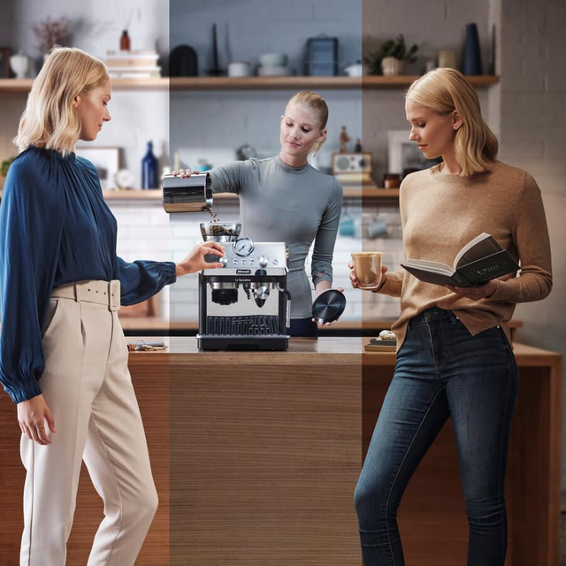 Pompdruk espressomachine La Specialista Arte EC9155.MB