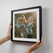 Frame - Restickable Framed Art Prints - Abstract - 12X12 - Framed Wall Art - Gallery Wall - Wall Decor - Art on Canvas - Shop Art Online