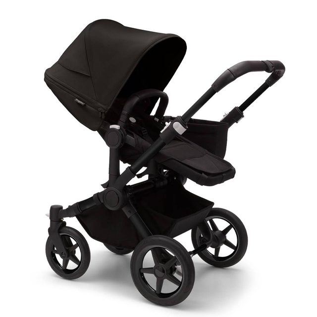 Donkey5 Mono Complete Stroller (Black Frame) - Black/Midnight Black