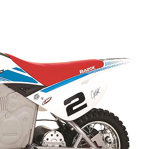 Seat with Body Fairing for the Razor SX500 McGrath Dirt Rocket