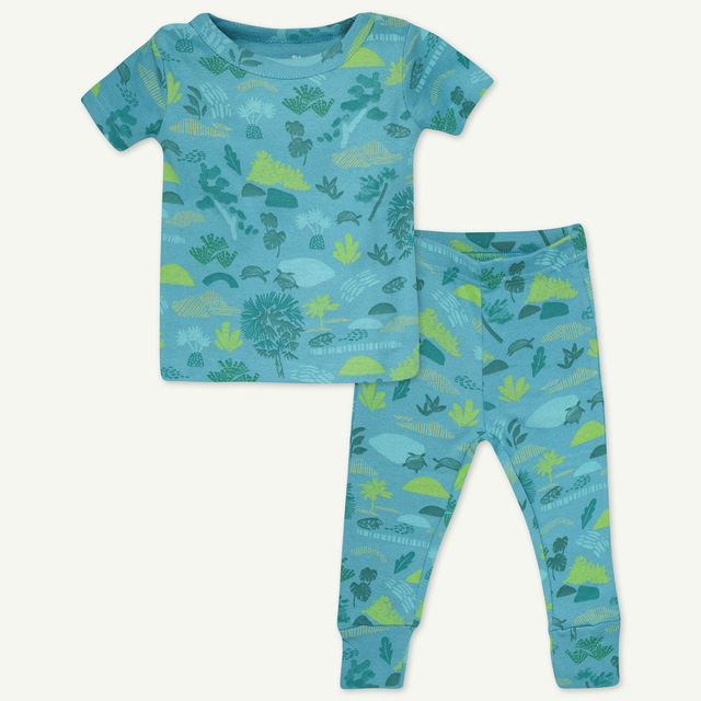 2-Pack Pajama Set in Eco Jungle Print