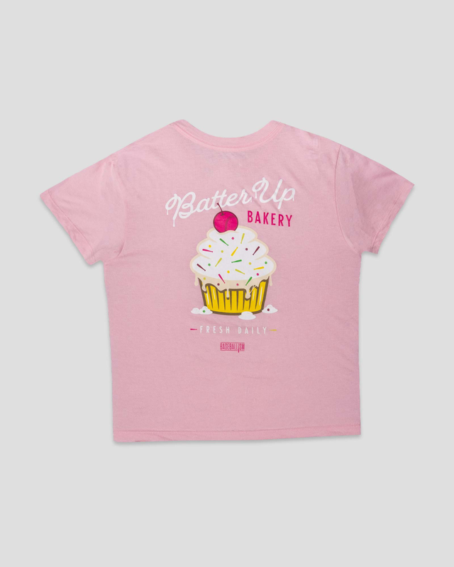 Batter Up Bakery Confetti Cupcake Youth T-Shirt