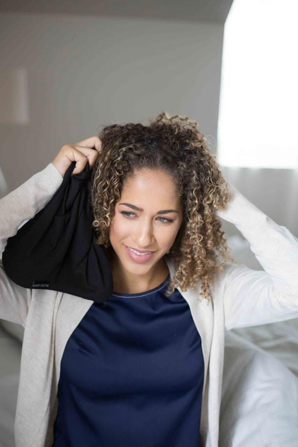 The Slap (Satin-lined cap) - Black