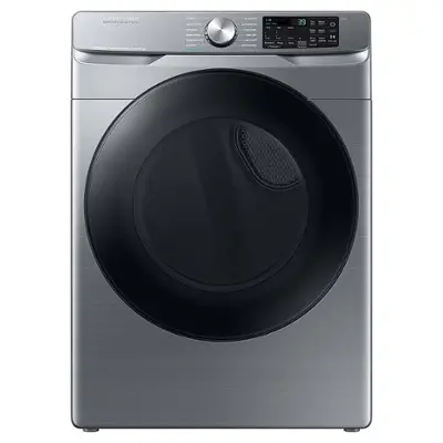 Samsung 7.5 Cu. Ft. Stackable Smart Gas Dryer with Steam Sanitize+ Platinum DVG45B6300P/A3 - Best Buy