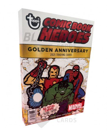 2025 Topps Marvel Comic Book Heroes 1975 Golden Anniversary Box