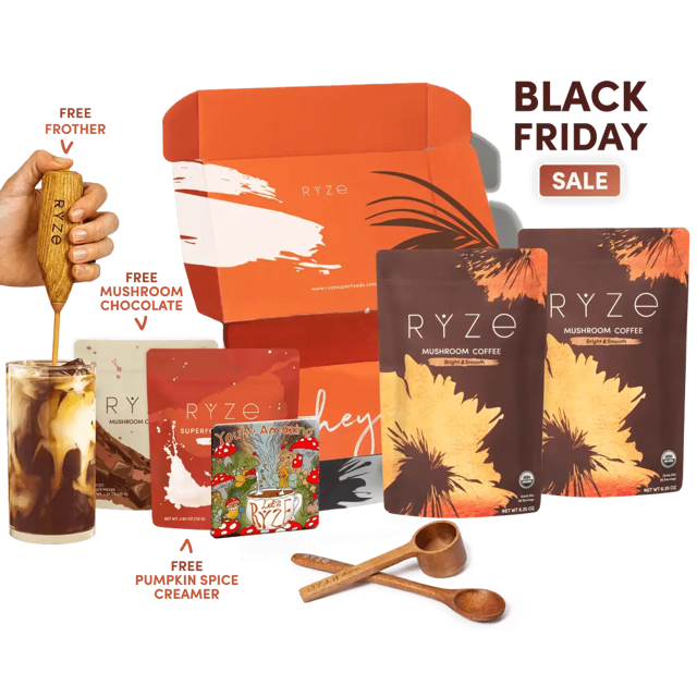 Mushroom Coffee Starter Kit (60 servings)