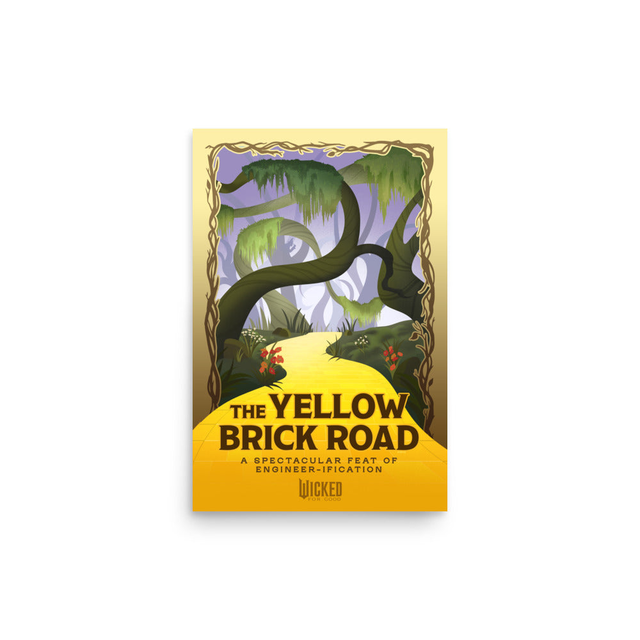 Wicked: For Good The Yellow Brick Road Premium Poster