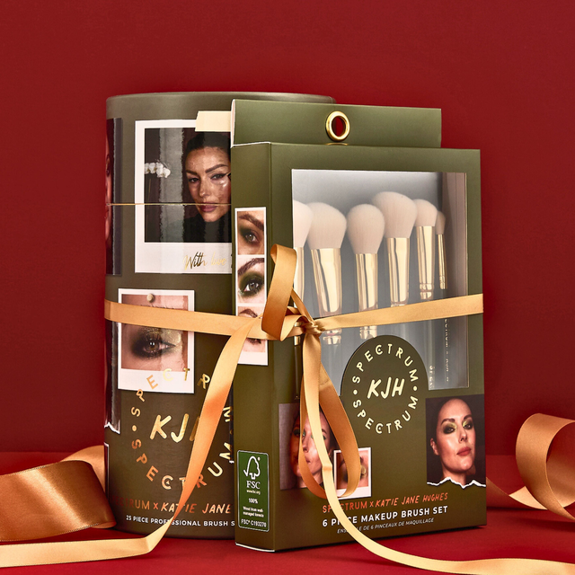 Katie Jane Hughes 25 Piece and 6 Piece Makeup Brush Set Bundle