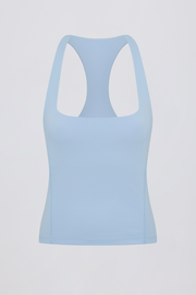Soft Active Racerback Tank Top in Sky