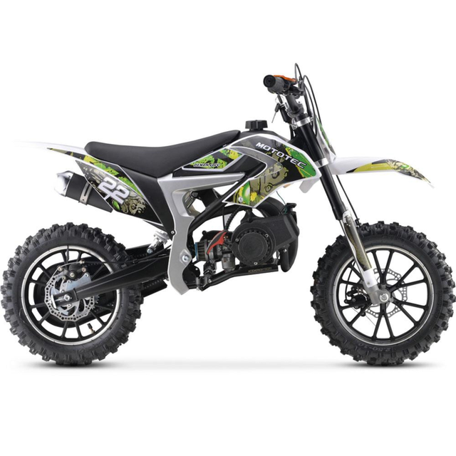 MotoTec 50cc Demon Kids Gas Dirt Mini Bike