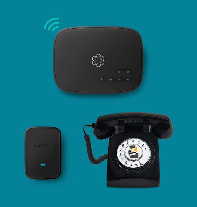 Ooma Rotary Phone Bundle