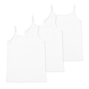 Gracie Girls Organic Cotton Camisoles (3-Pack)