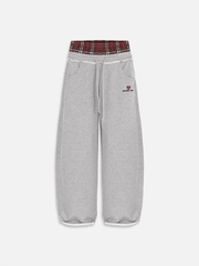 Aelfric Eden Plaid Patchwork Sweatpants