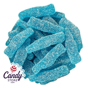 Gummy Sour Blue Raz Bottles - 6.6lb
