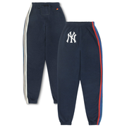 Unisex New York Yankees Aviator Nation x MLB Navy Five-Stripe Tri-Blend Sweatpants