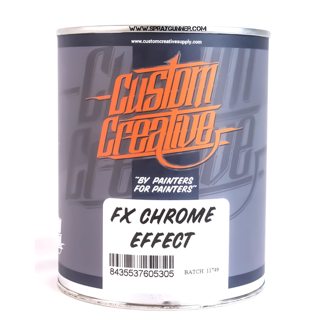 Custom Creative Paints: FX Steel Chrome Effect  250ml/1Liter