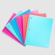 Spiral Notebook, 6 Pack