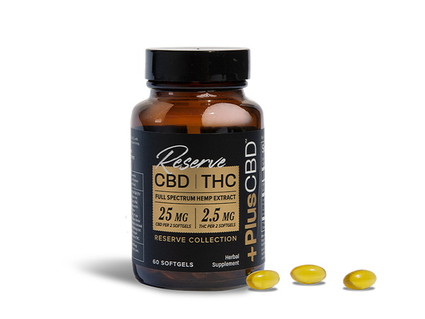 CBD Softgel Capsules Reserve Collection