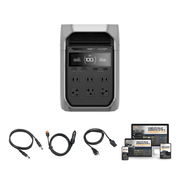 Ecoflow DELTA 3 PLUS 1,024Wh Portable Power Station + Choose Custom Solar Panel Bundle Option | 5-Year Warranty | Complete Solar Kit