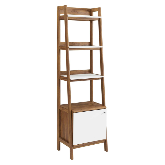 Breni Wood Bookcase