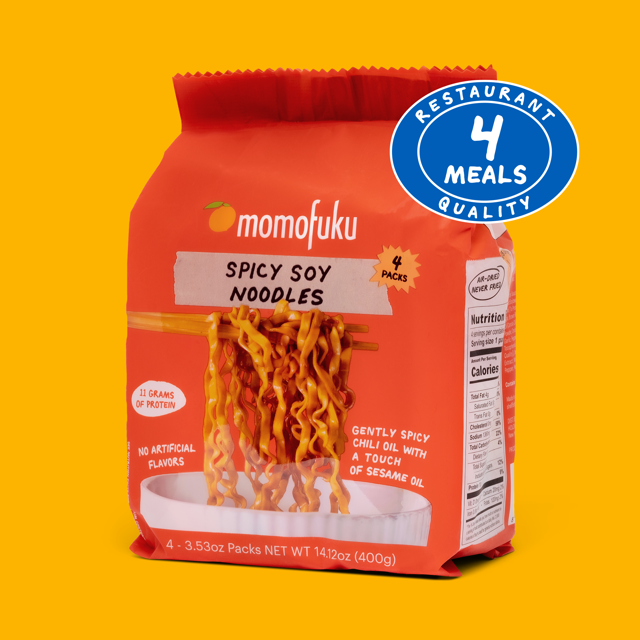 Spicy Soy Noodles | 4 Packs