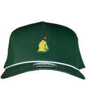 5 Panel Mitten Flag w/ Braid Snapback